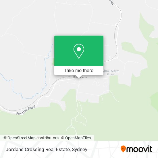 Jordans Crossing Real Estate map