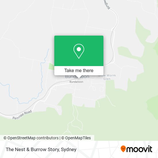 The Nest & Burrow Story map
