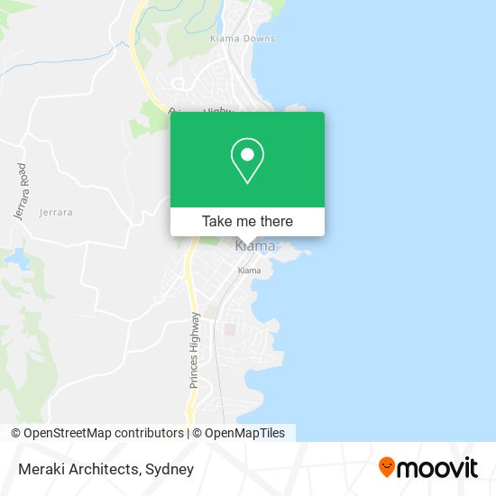 Meraki Architects map