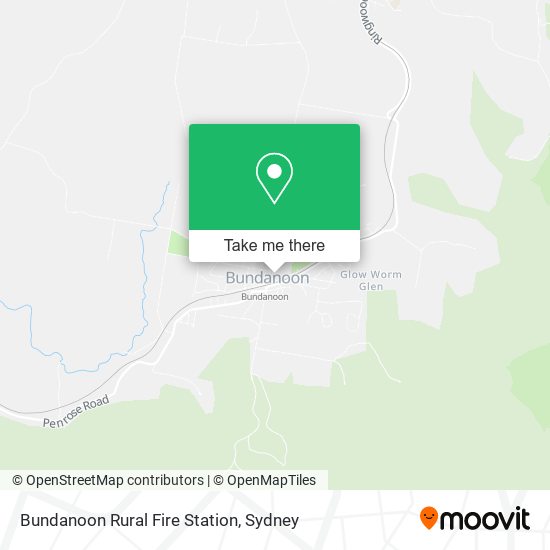 Bundanoon Rural Fire Station map