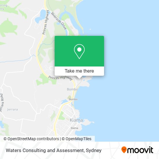 Waters Consulting and Assessment map
