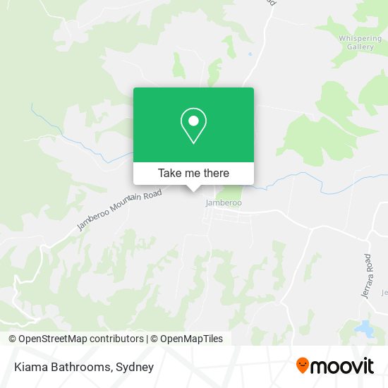 Kiama Bathrooms map