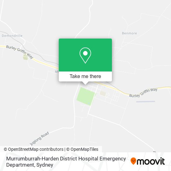 Murrumburrah-Harden District Hospital Emergency Department map