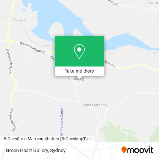 Green Heart Gallery map