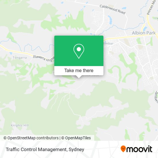 Traffic Control Management map