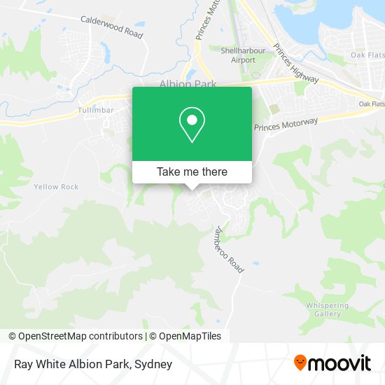 Ray White Albion Park map
