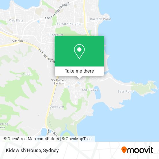 Kidswish House map