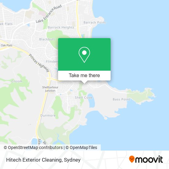 Hitech Exterior Cleaning map