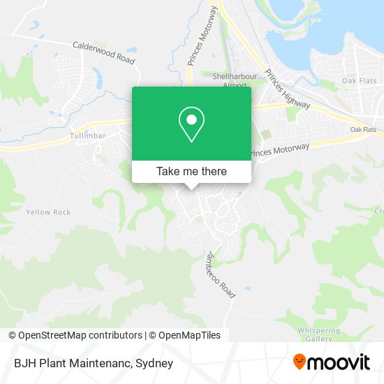 BJH Plant Maintenanc map