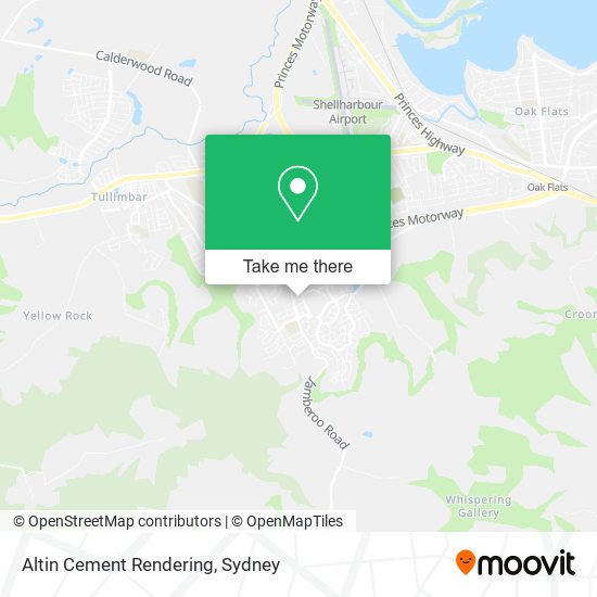 Altin Cement Rendering map