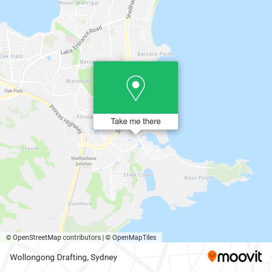 Wollongong Drafting map