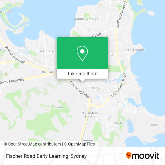 Fischer Road Early Learning map