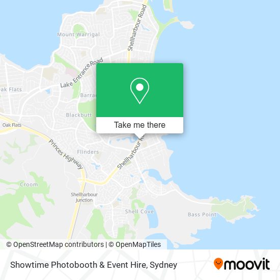 Showtime Photobooth & Event Hire map