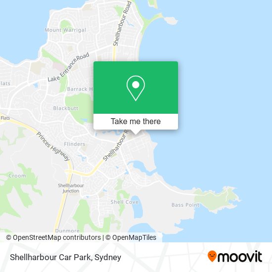 Shellharbour Car Park map