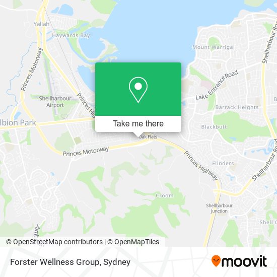 Forster Wellness Group map