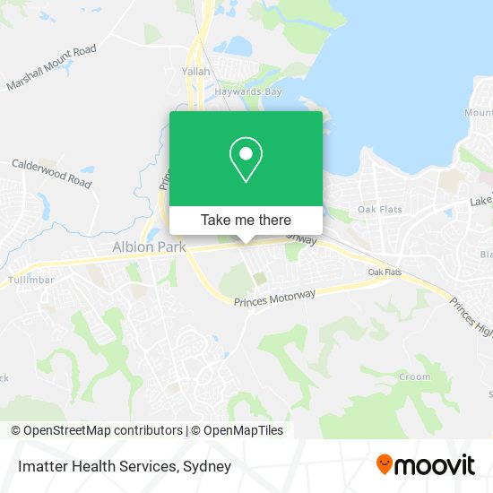 Imatter Health Services map
