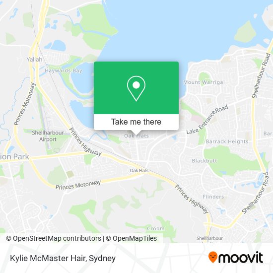 Kylie McMaster Hair map