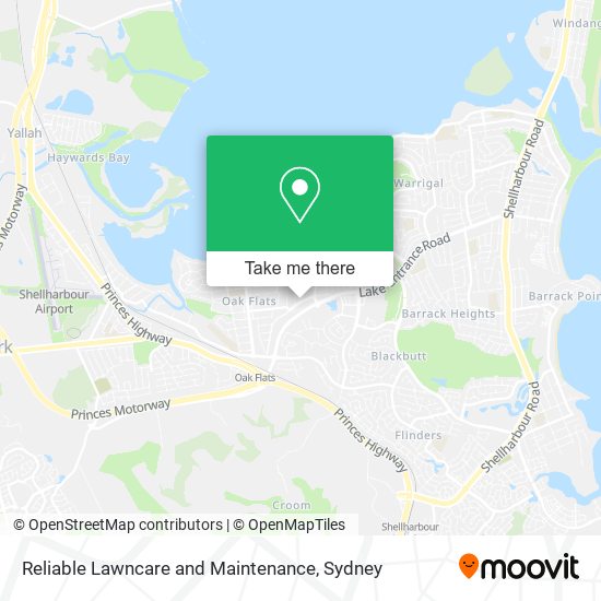 Reliable Lawncare and Maintenance map