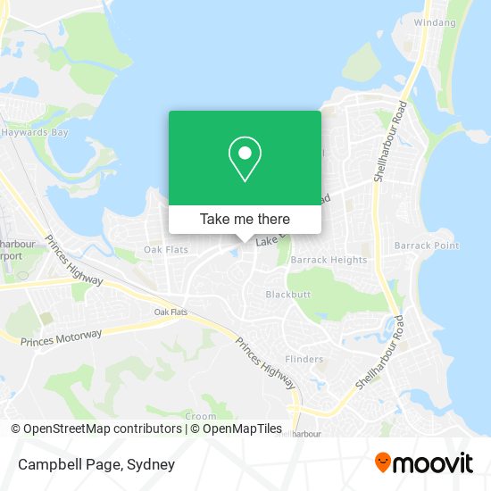 Campbell Page map