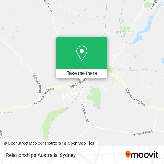 Relationships Australia map