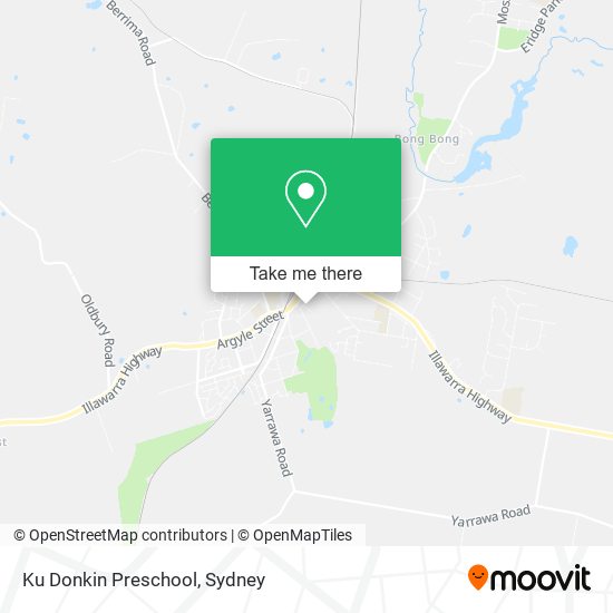 Ku Donkin Preschool map