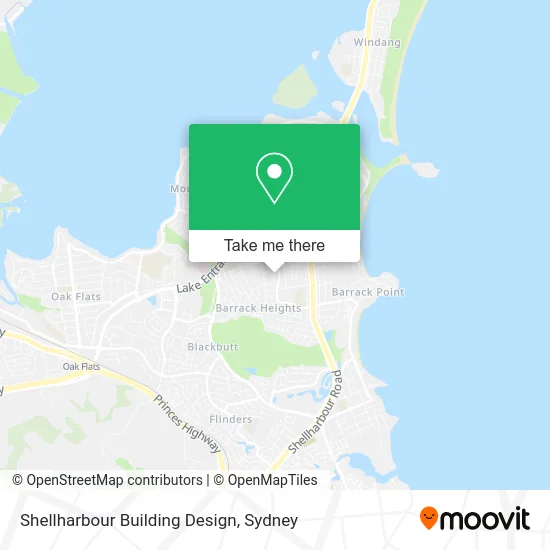 Shellharbour Building Design map