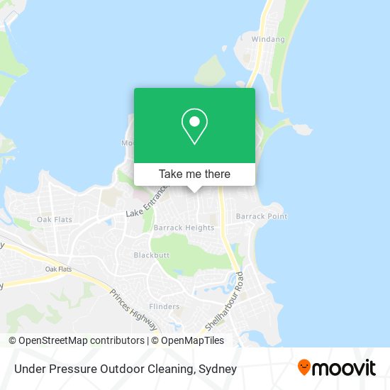 Under Pressure Outdoor Cleaning map