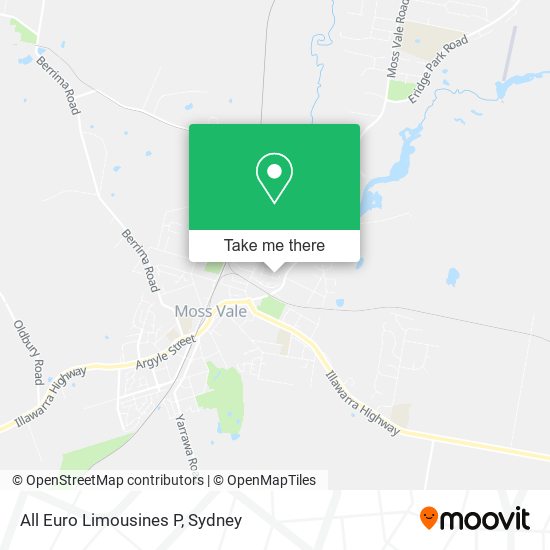 All Euro Limousines P map