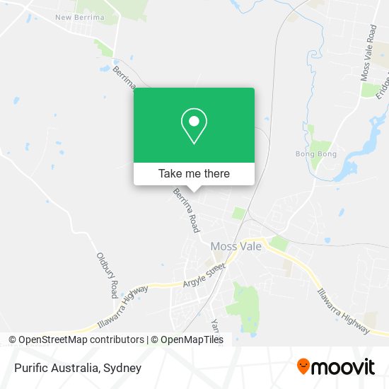 Purific Australia map