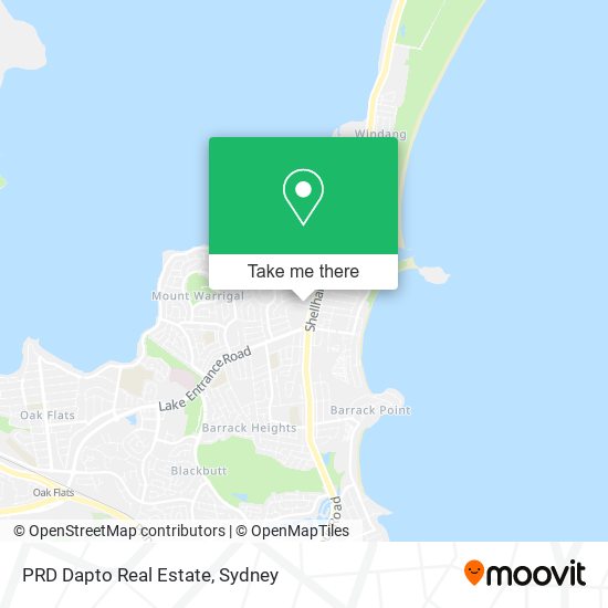 PRD Dapto Real Estate map