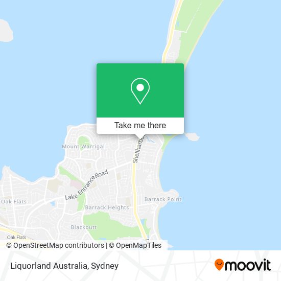 Liquorland Australia map