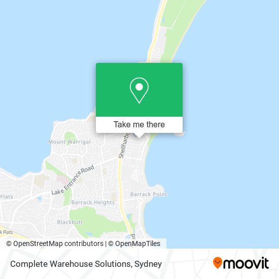 Complete Warehouse Solutions map