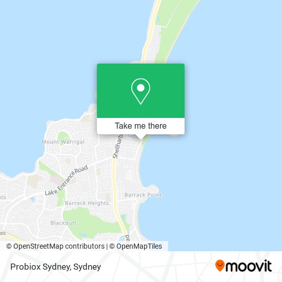 Probiox Sydney map