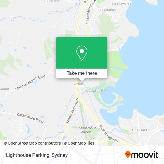 Lighthouse Parking map