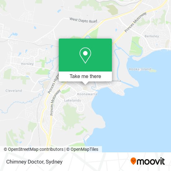 Chimney Doctor map