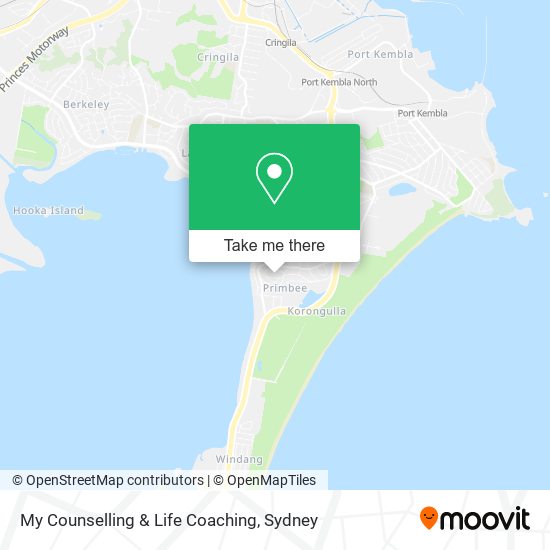 My Counselling & Life Coaching map