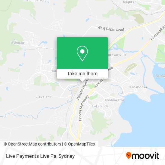 Live Payments Live Pa map