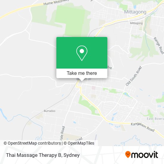 Mapa Thai Massage Therapy B