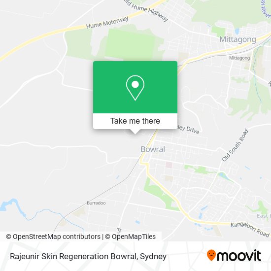 Rajeunir Skin Regeneration Bowral map