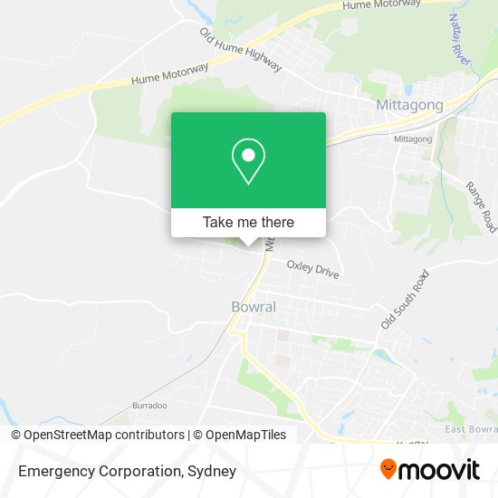 Emergency Corporation map