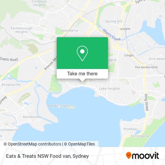 Mapa Eats & Treats NSW Food van