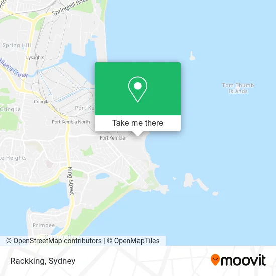 Rackking map