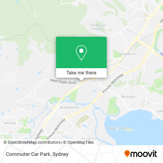 Mapa Commuter Car Park