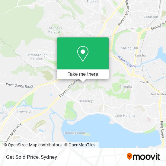 Get Sold Price map