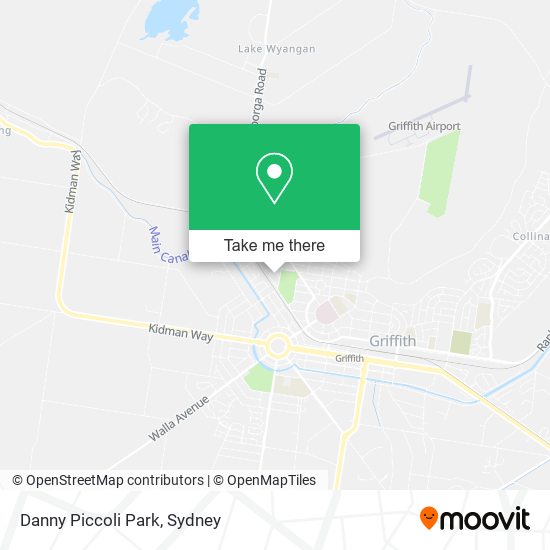 Danny Piccoli Park map