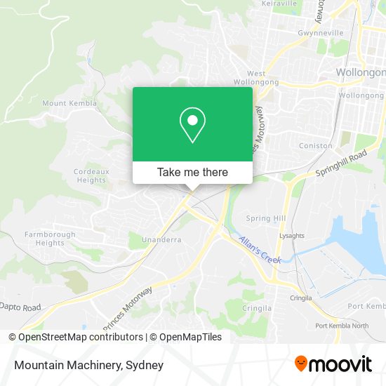 Mountain Machinery map