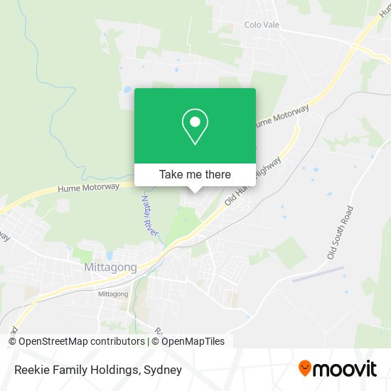 Mapa Reekie Family Holdings