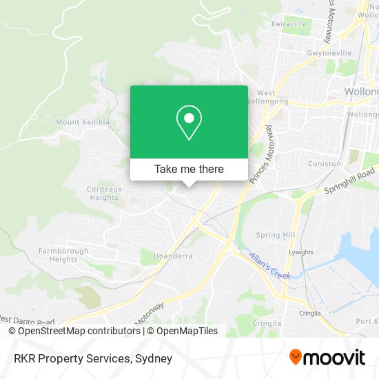 RKR Property Services map