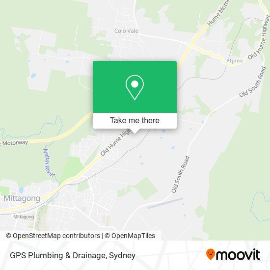 Mapa GPS Plumbing & Drainage