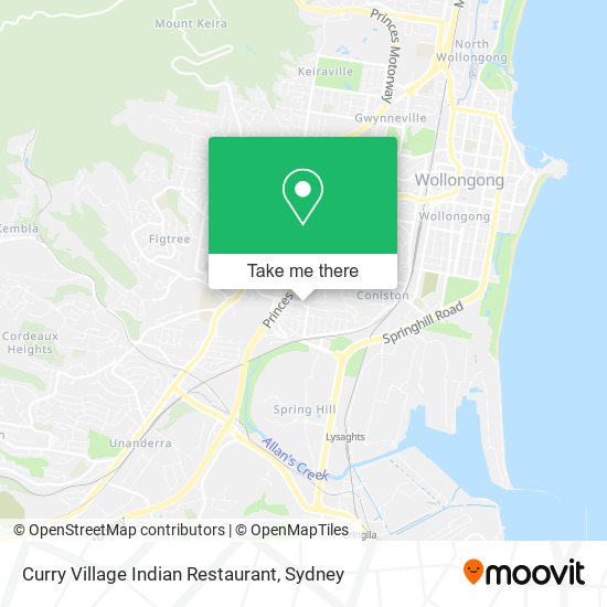 Curry Village Indian Restaurant map